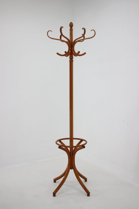 1980s Beech Coat Hanger by Ton, Czechoslovakia - Etsy