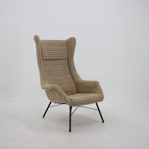 1960s Miroslav Navratil Armchair, Czechoslovakia / Mid-century / Vintage Chair / Lounge Chair
