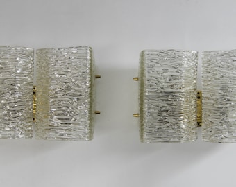 Set of Two Wall Lamps by Kalmar, 1950's / Pair of Mid-century Wall Lights