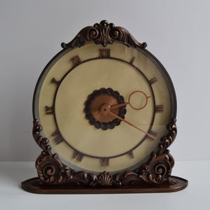 Mid century Decorative Clock, Czechoslovakia, 1960&#39;s.