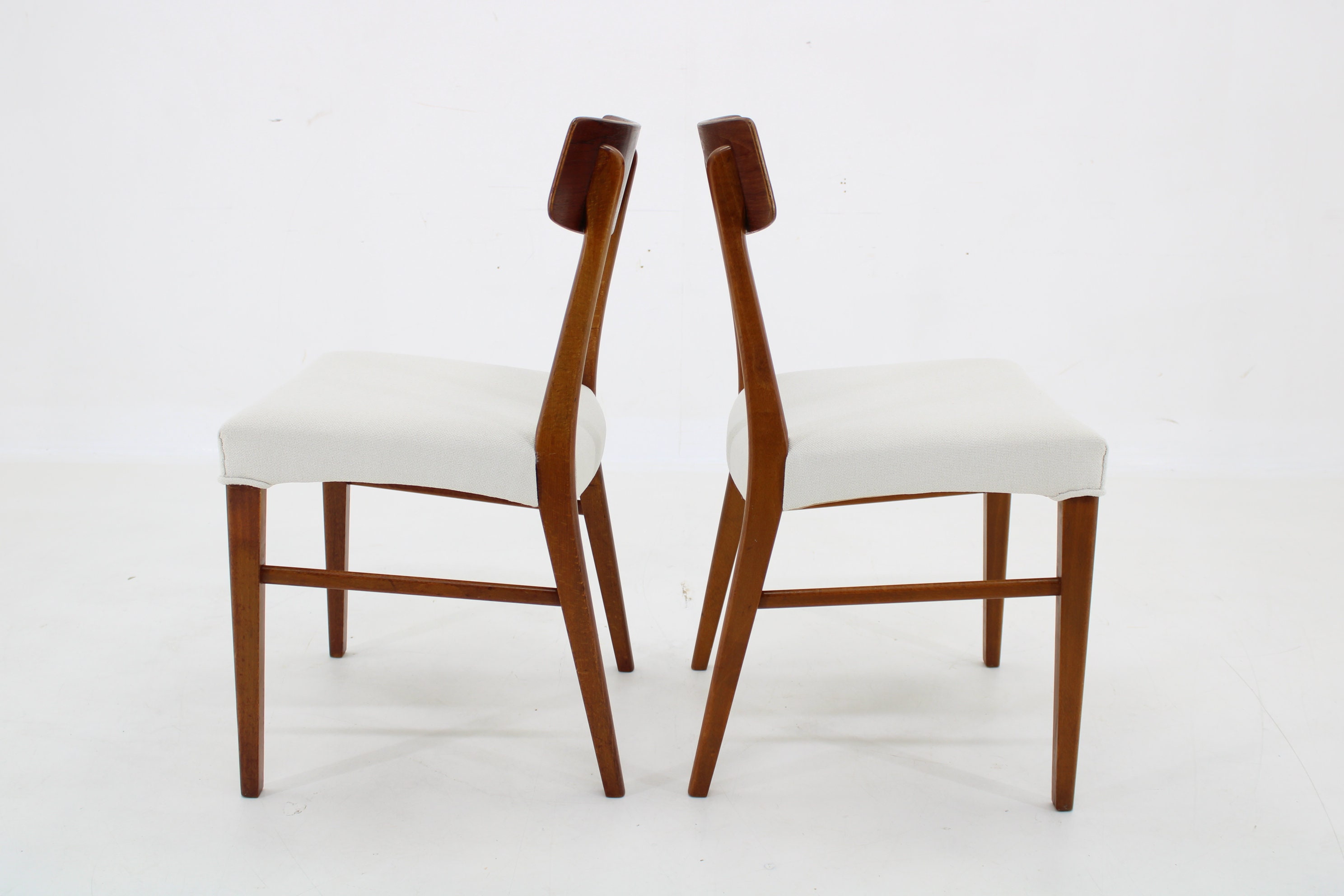 1960年代のデンマーク製チーク材椅子2脚、修復済み - Etsy 日本