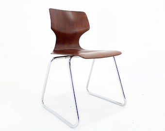 1970s Elmar Flototto Dining or Side Chair, Germany -40 Pieces Available