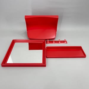 1970&#39;s Plastic Bathroom Set, Czechoslovakia