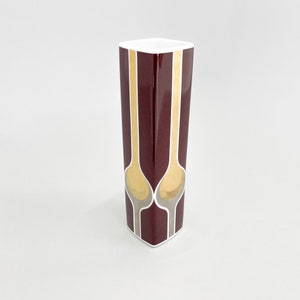 Vaso pequeno de porcelana dos anos 1970 da Heinrich Ceramics / Vaso pequeno / Vaso pequeno de porcelana