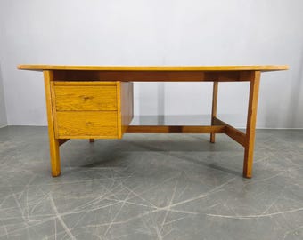 Hans Wegner GE125 eiken bureau Deense moderne getama directietafel