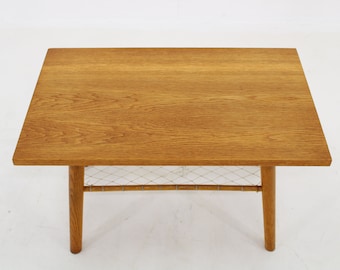 1960s Oak Side/Coffee Table ,Czechoslovakia /Vintage Table / Mid-century /Brown Colour /