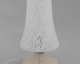 Ganzglas Tischlampe, 1990er Jahre