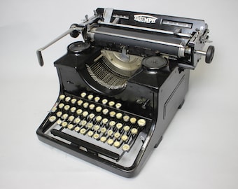 ヴィンテージ 1907 Blickensderfer No. 8 タイプライター 木製ベース