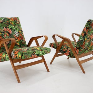 1960s Pair of Restored Tatra Chairs,Czechoslovakia / Vintage Chair / Multi colour / Mid-century /
