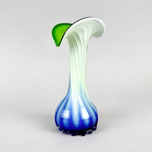 1970s Art Glass Vase in Murano Style