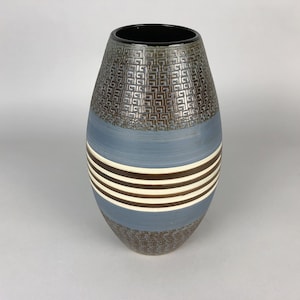 Vintage German Pottery Vase / Retro Ceramic Vase