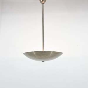 1930&#39;s Chrome Pendant Light by Designer Franta Anyz, Czechoslovakia