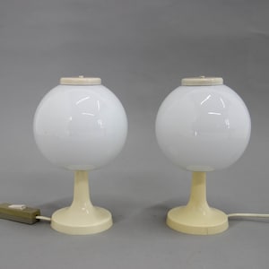 Set of Two Table Lamps, Czechoslovakia, 1970s