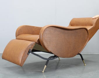 フットレスト付きドイツ製ラウンジチェア、1950年代 - Etsy 日本