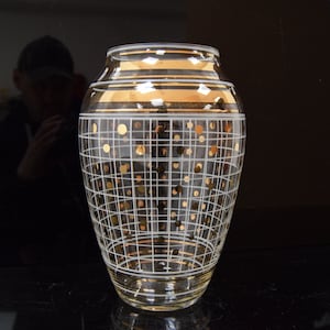 ガラス押し花瓶 チェコスロバキア製 1960年 - Etsy 日本