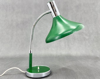 Mid Century Metal Italiaanse tafellamp, jaren 70 / Vintage tafellamp / bureaulamp / flexibel