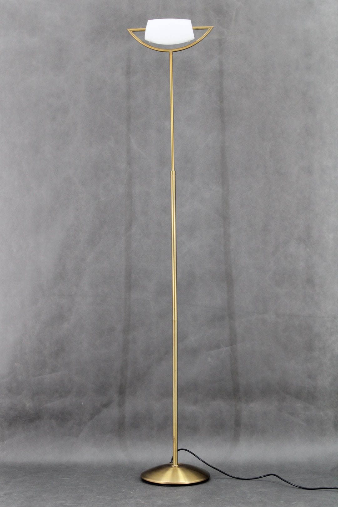 1980 年代 イタリア製 ハロゲン 真鍮 フロアランプ / ヴィンテージ