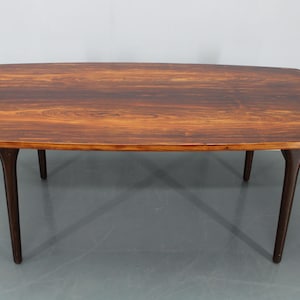 1960s Large Danish Wooden Dining Table