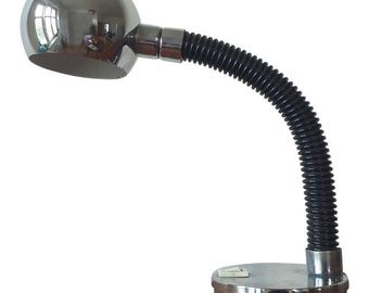 Midcentury Table Lamp Elbow, Targetti Sankey, Italy, 1970s