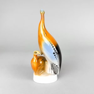 1980s Porcelain Sculpture by Hollohaza, Hungary