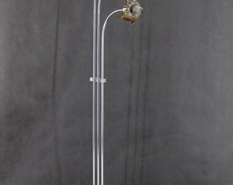 1980s Murano Glass Floor Lamp, Italian Mid Century Lighting