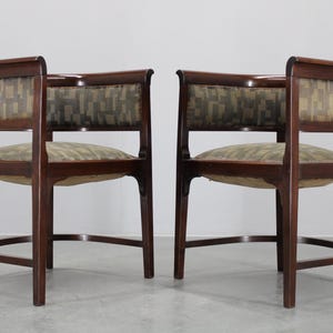 1920s Pair of Bentwood Armchairs, Czechoslovakia / Vintage Armchair / Mid-century /