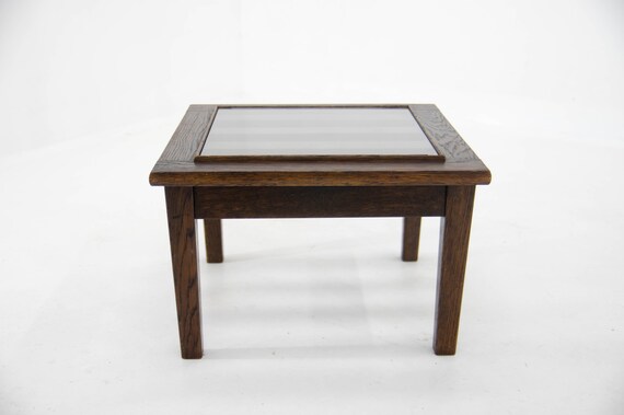 Rare Functionalist Side Table by Antonin Heythum, 1930s