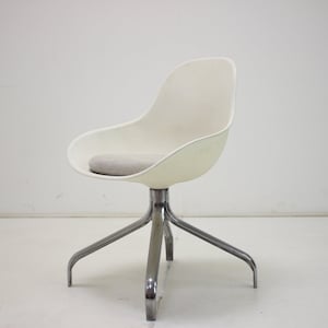 Swivel Chair by Chris Martin for Ikea, 2000s / Vintage Chair / White Colour / Mid-Century /