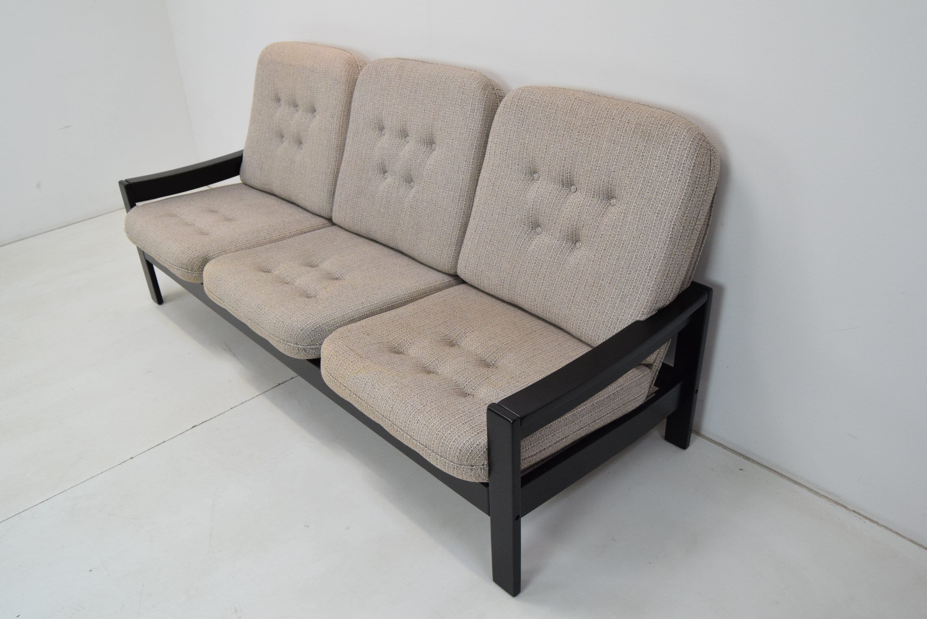 Three Seater Sofa/LEDA LUX, 1980's / Vintage Sofa / Vintage Furniture