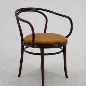 1960s Beech Armchair by TON, Czechoslovakia