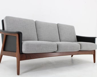 1960s Teak 3-Seater Sofa, Denmark