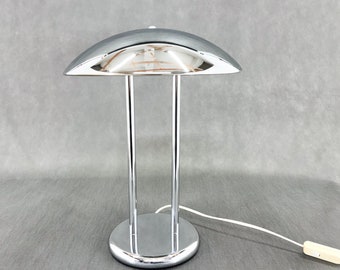 Robert Sonneman's Chrome Mushroom Lamp for Ikea, 1980s / Vintage Table Lamp / IKEA