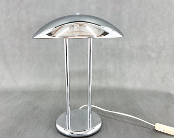 Robert Sonneman's Chrome Mushroom Lamp for Ikea, 1980s / Vintage Table Lamp / IKEA