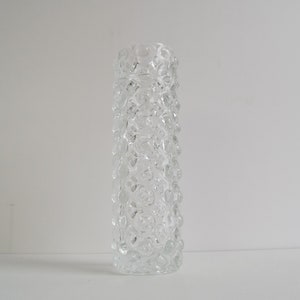 Vintage Glass Vase by Pavel Pánek for Sklo Union Libochovice, 1970&#39;s.