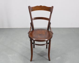 FISCHEL CZECHOSLOVAKIA BENTWOOD Folk Art Children's Chair After