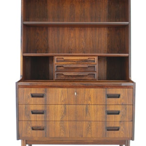 1960s Danish Secretary/Writing Cabinet by BRDR Larsen in Palisander