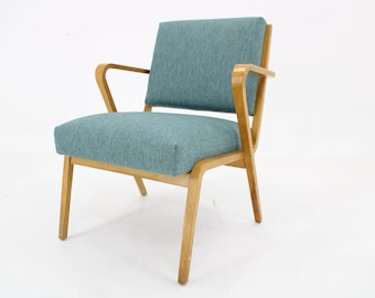 1960s Selman Selmanagic Restored Armchair by VEB Deutsche Werkstätten Hellerau, Germany