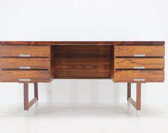 1960s Kai Kristiansen Rosewood Executive Desk Model EP 401, Denmark