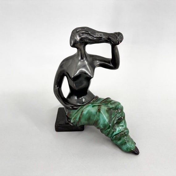 Mid-century Ceramic Sculpture by Jitka Forejtova for Keramos