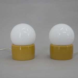 All Glass Design Table or Bedside Lamps, 1960s / Vintage Table Lamp