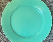 Vintage GMB Gladding McBean Co Franciscan Dinnerware light green 10.5 plate free shipping