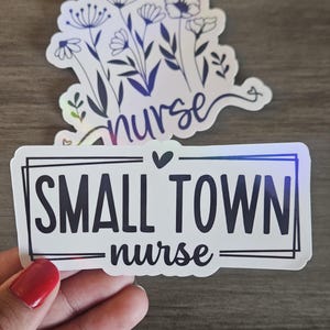 Nurse glitter stickers