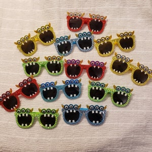 Monster Shaped Bling Sunglasses