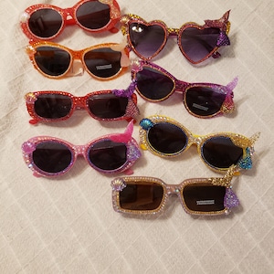 MERMAID Rhinestone sunglasses--adult