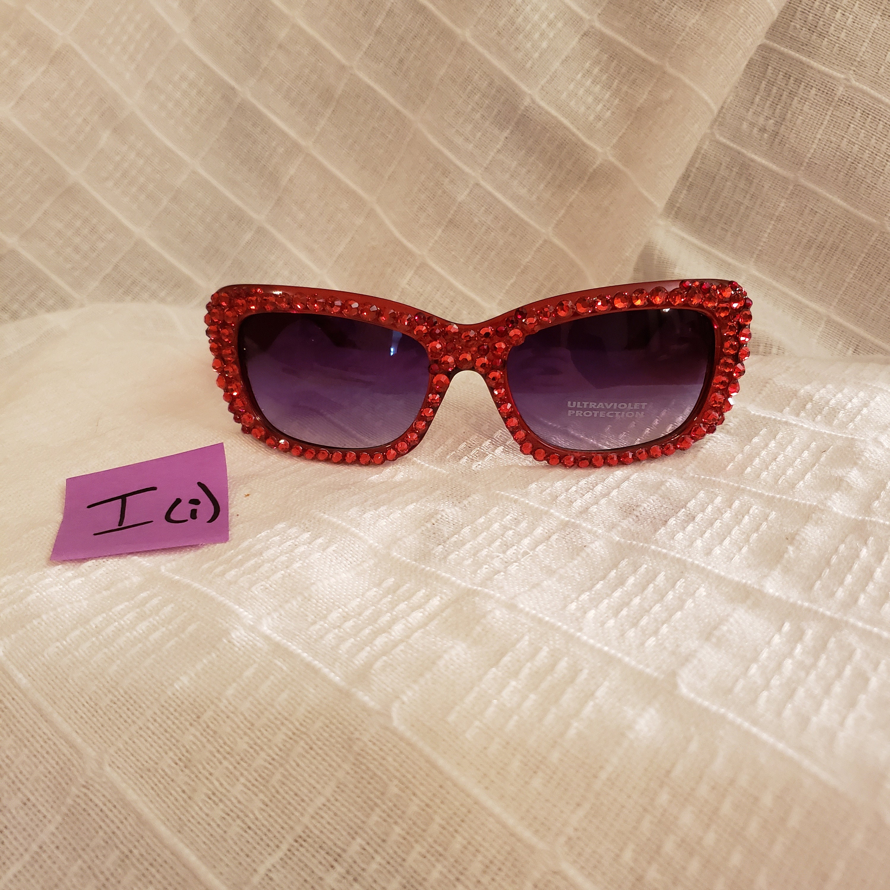 Rhinestone BLING Sunglasses Etsy