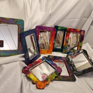 Rectangle colorful mirrors