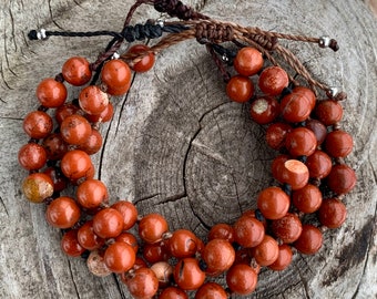 Authentic red Jasper bracelet