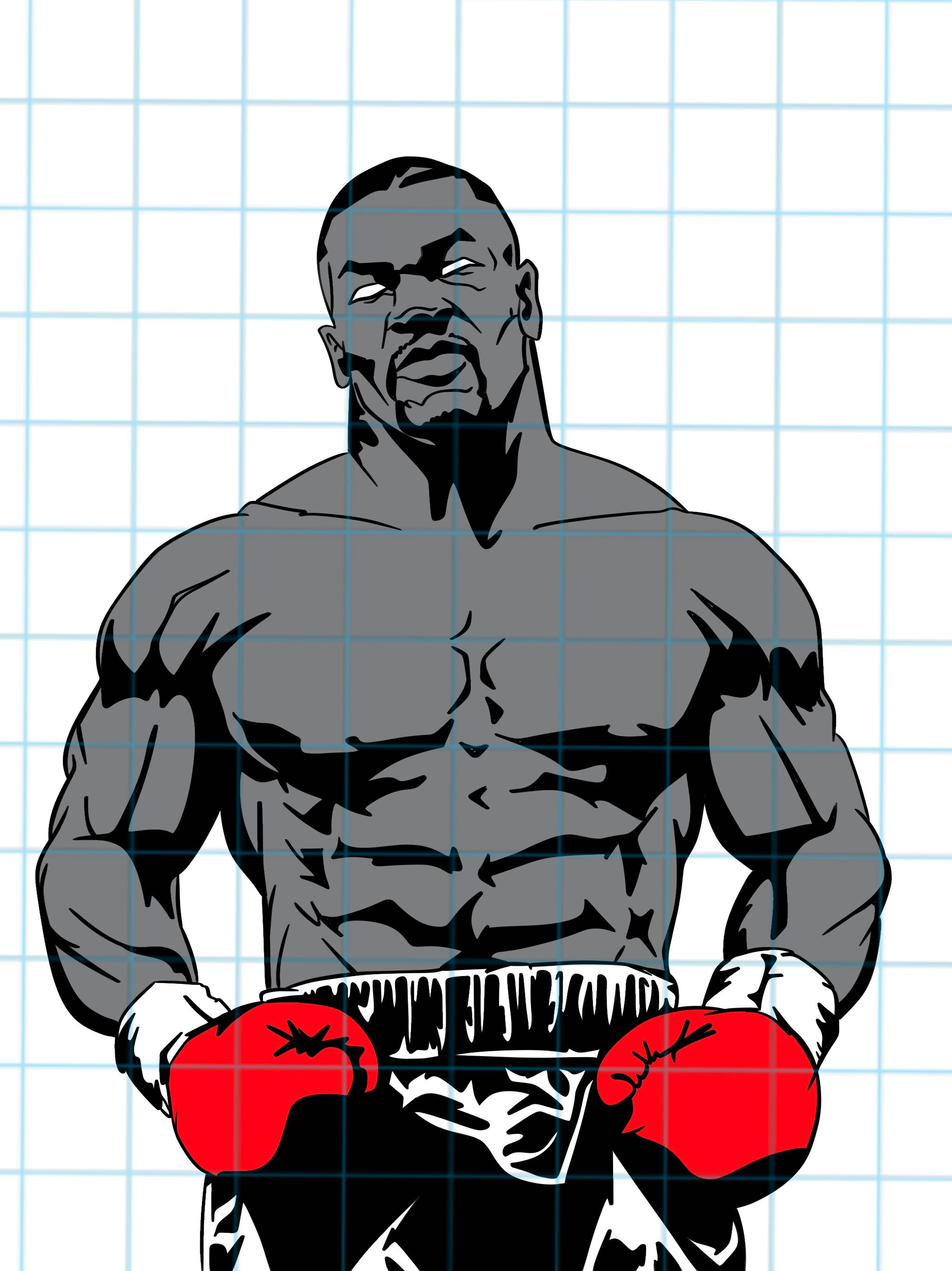 Mike Tyson SVG Iron Mike Clipart - Etsy Canada