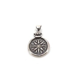 Wisiorek Gwiazda Vergina Srebrny 19,5 mm