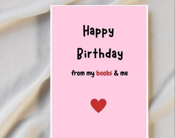 Dirty Birthday Card for Him | Raunchy Birthday Card for Husband | Boyfriend Birthday Card | Witty Birthday Card | Raunchy Birthday Gifts